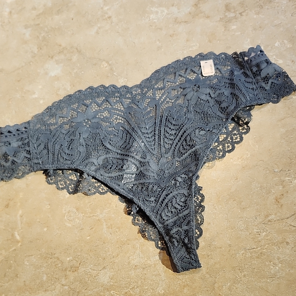 Elna White Dream Lace Tanga Panty XL